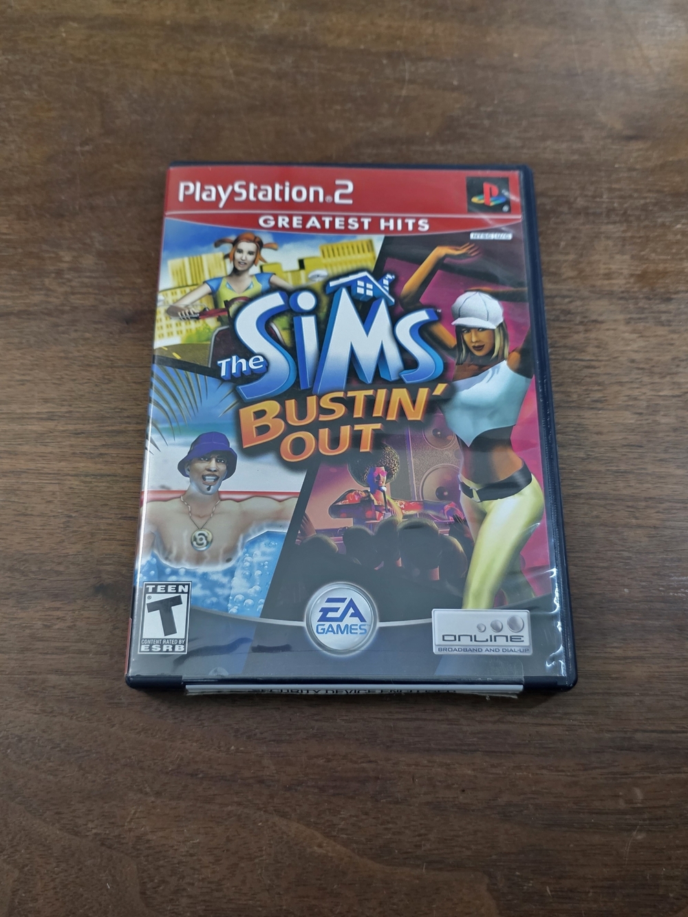 Sony PS2 The Sims: Bustin' Out Game Cib